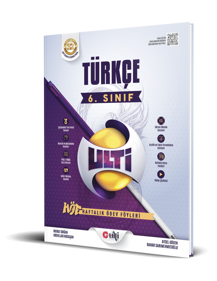 ULTİ 06.SINIF HF.ÖDEV FÖY (HÖF) TÜRKÇE - 24-25